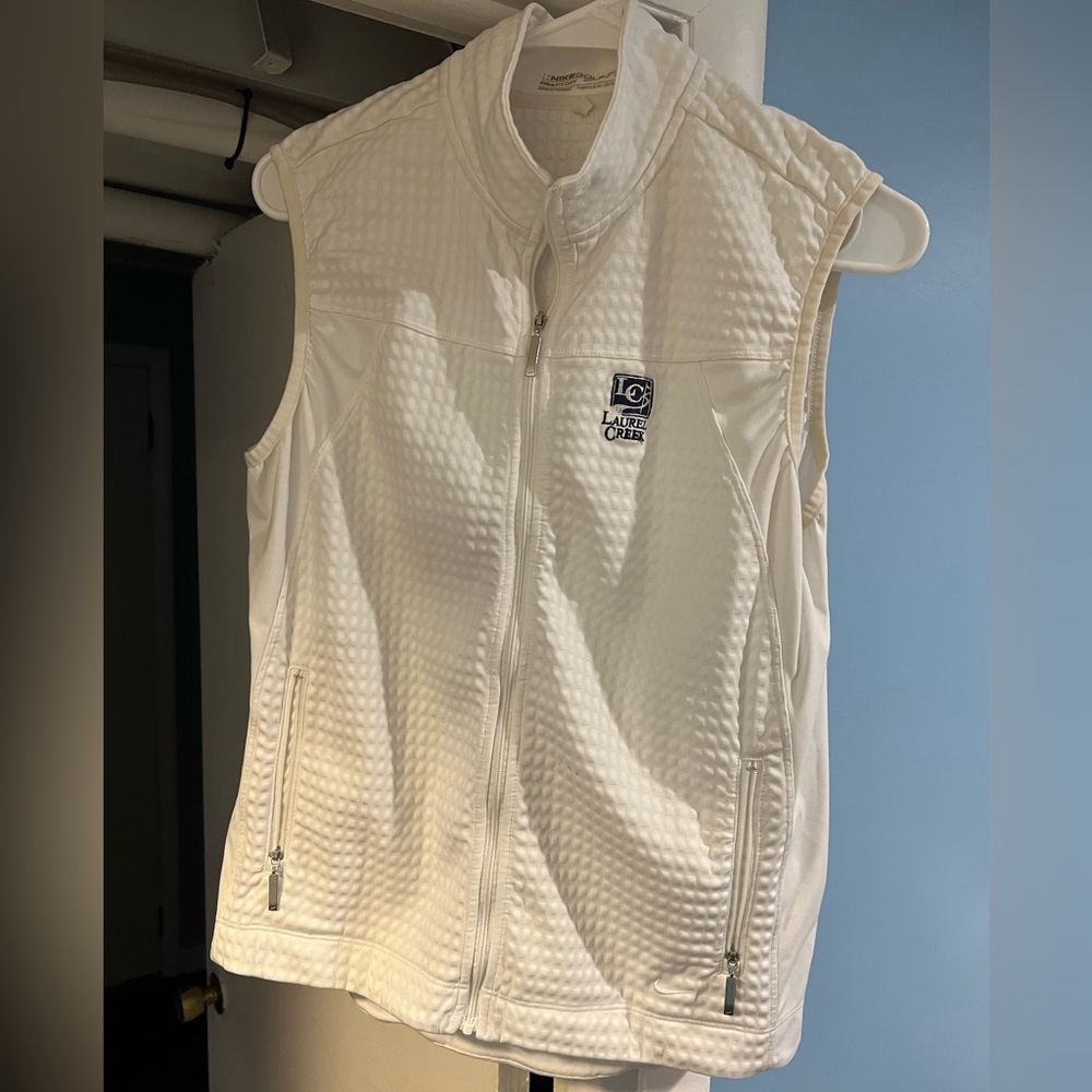 Nike Golf White Vest
